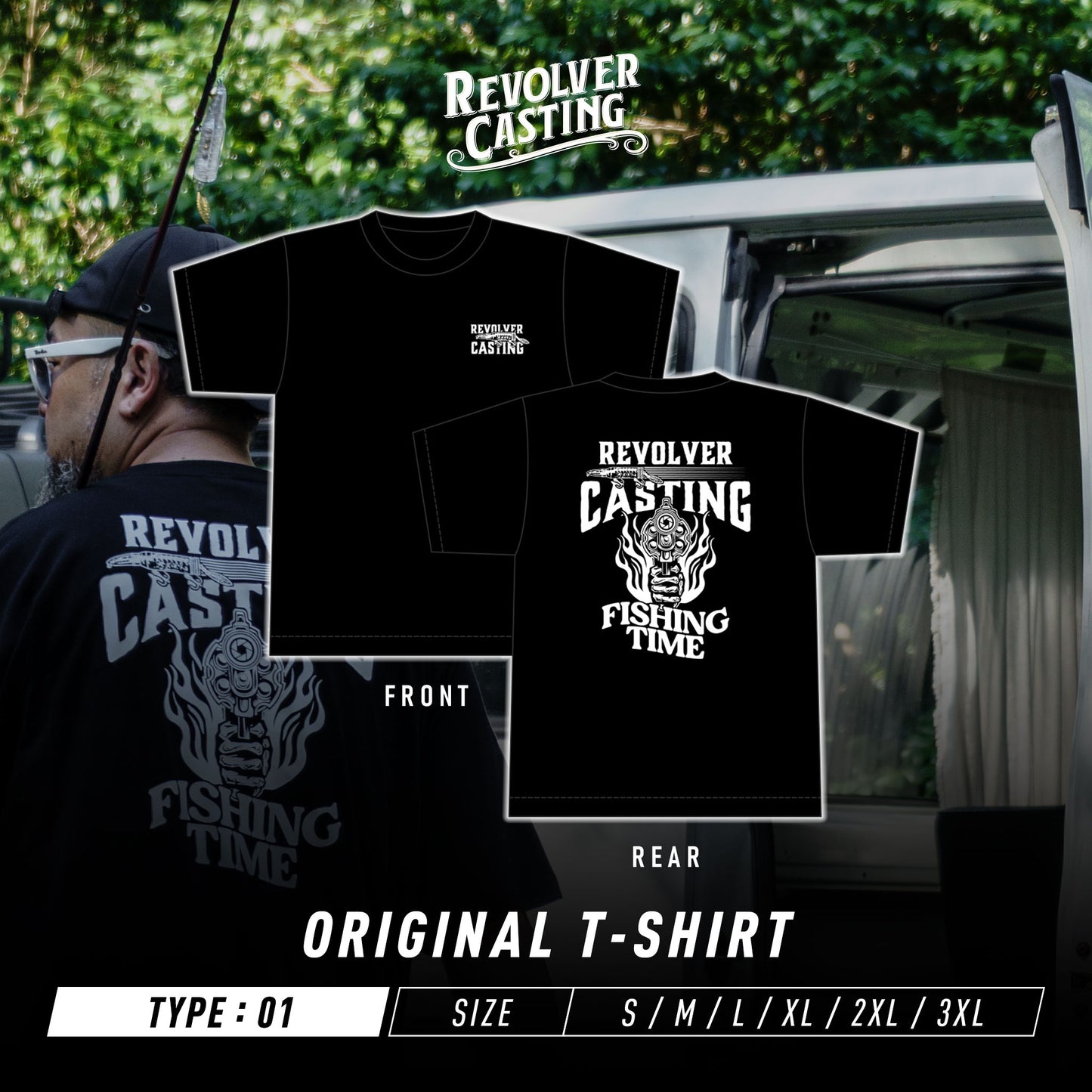 REVOLVER CASTING T-SHIRT TYPE01 オリジナルTシャツ 商品画像
