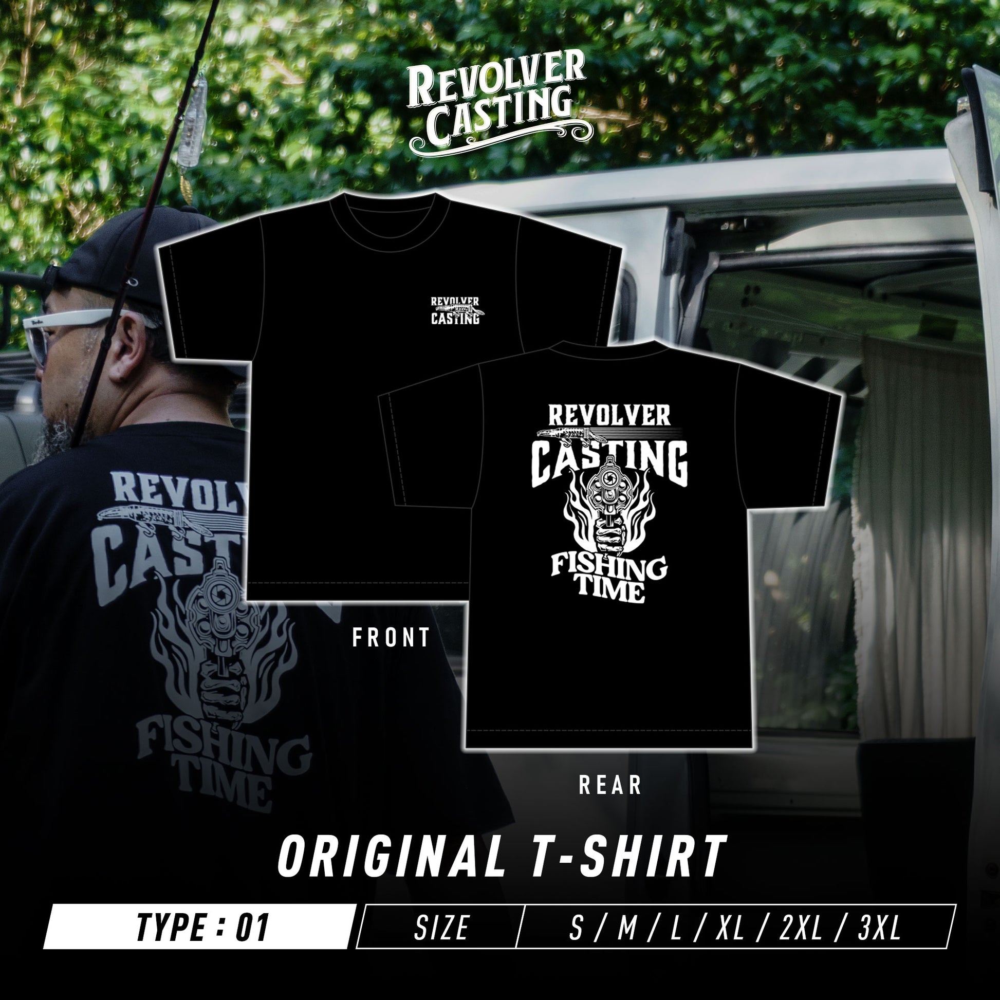 REVOLVER CASTING T-SHIRT TYPE01 オリジナルTシャツ 商品画像
